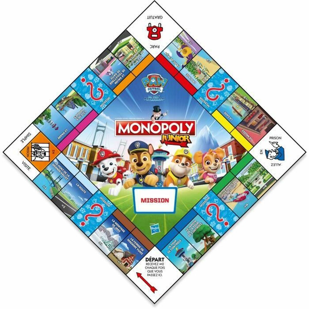 Board game Monopoly Winning Moves Paw Patrol 27 x 6 x 27 cm